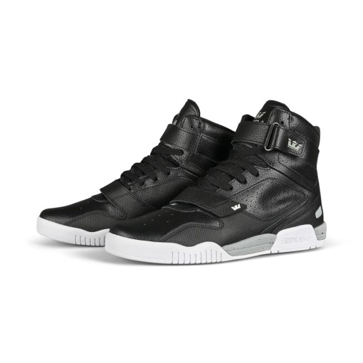 Scarpe Alte Supra Breaker Nero/grigio Chiaro/bianco