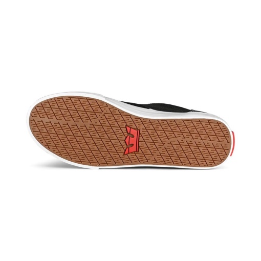 Scarpe Da Skate Supra Chino Nere/rosse/bianche