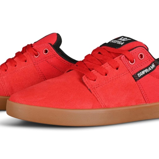 Scarpe Da Skate Supra Stacks Ii Rosso/gomma