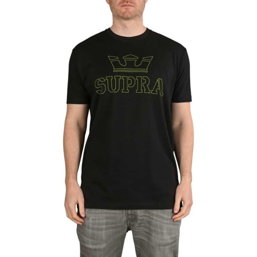 T-shirt Supra Above M/c Nera/alta Vis