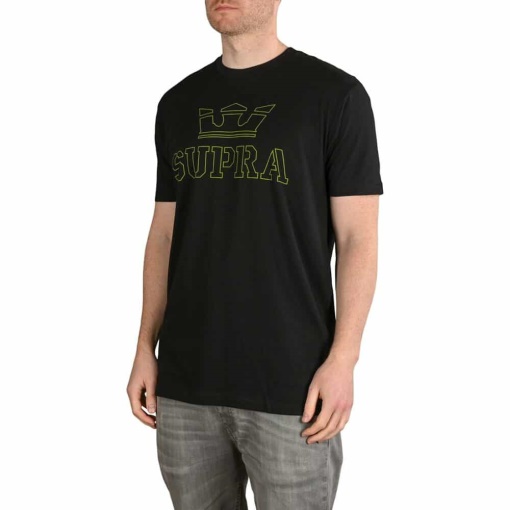 T-shirt Supra Above M/c Nera/alta Vis