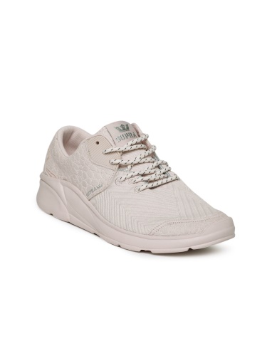 Sneakers Noiz In Pelle E Tessuto Da Donna Rosa Supra
