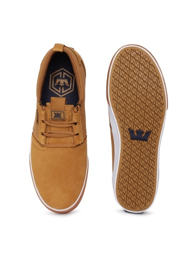 Sneakers Da Uomo Flow Supra Marrone Chiaro