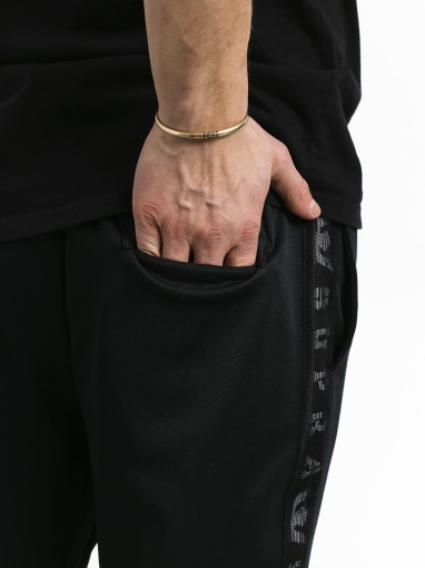 Pantaloni Della Tuta Supra Curbed Neri