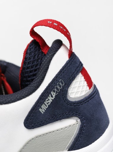 Scarpe Supra Muska 2000 Bianco/navy/rosso Bianco