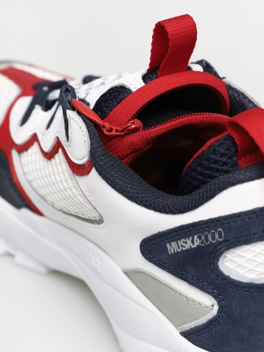 Scarpe Supra Muska 2000 Bianco/navy/rosso Bianco