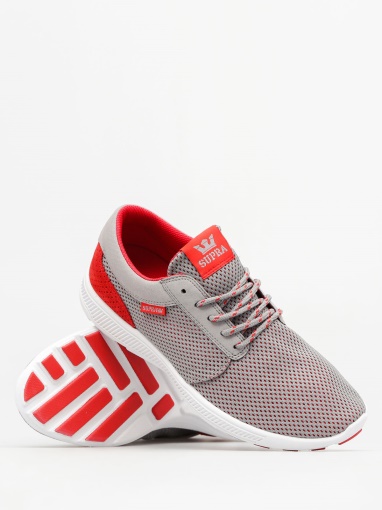 Scarpe Supra Martello Run Grigio Rosso