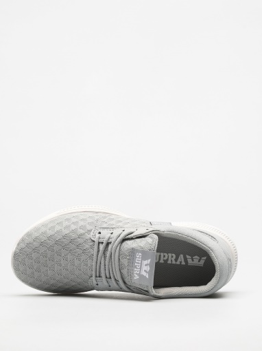 Scarpe Supra Hammer Run Grigio Chiaro Bianco