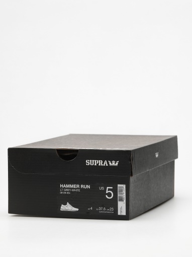 Scarpe Supra Hammer Run Grigio Chiaro Bianco