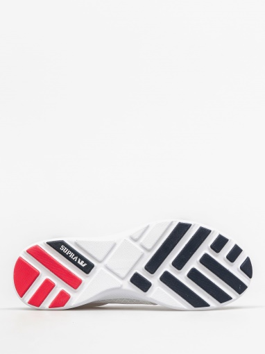 Scarpe Supra Hammer Run Bianco/rosso Bianco